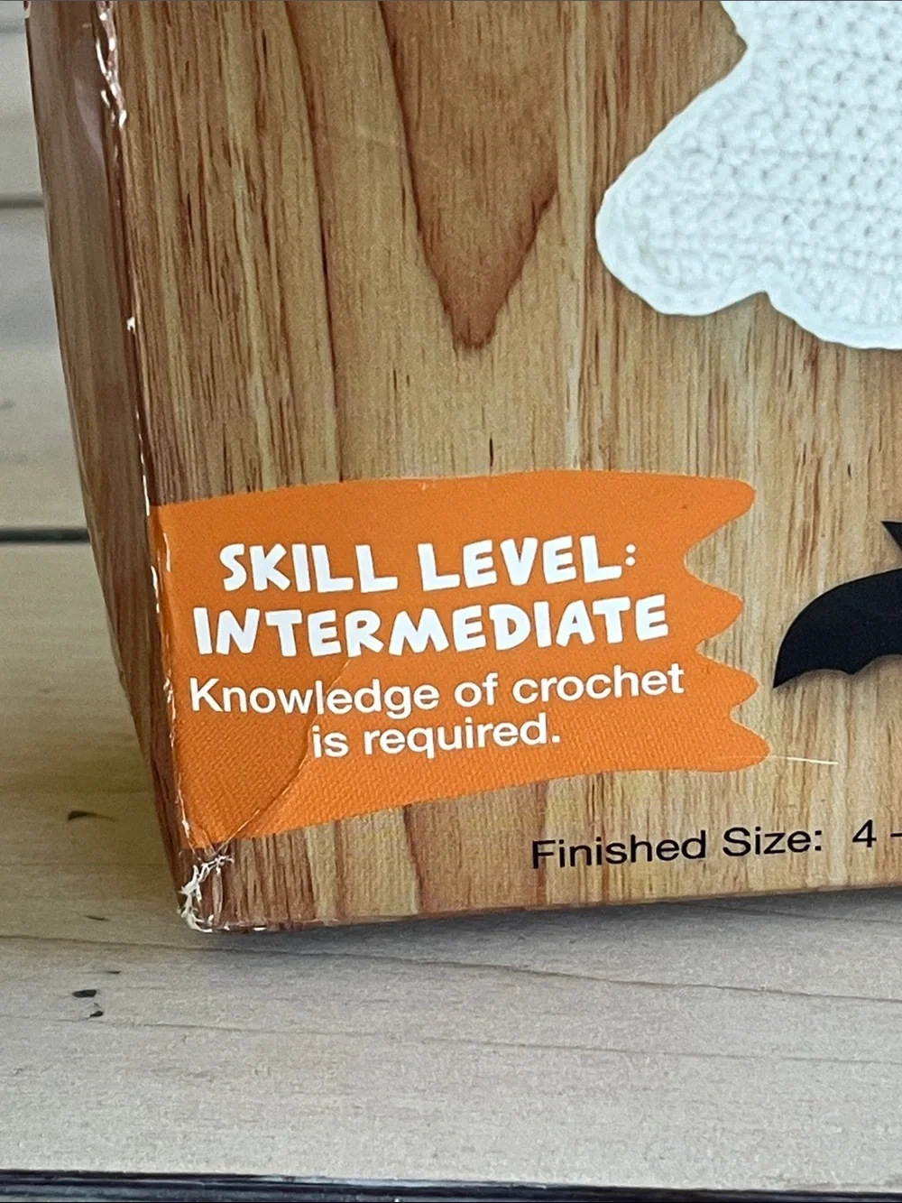 Needles Creations Ghost Coaster Crochet Kit - complete set